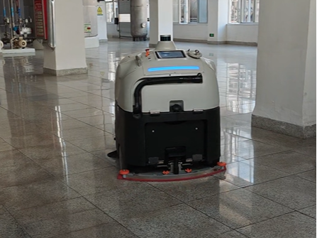 環(huán)保檢查穩(wěn)過！坦力洗地機器人，廠區(qū)清潔“智”勝之道