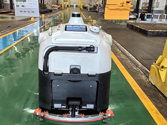 坦力工業(yè)洗地機器人：解決車站人流大，清潔不及時引發(fā)的安全危機